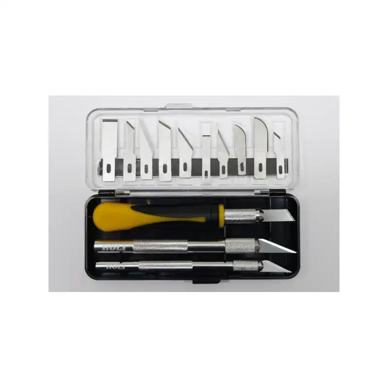 Neuheit - Coffret 3 couteaux de précision Holi et 10 lames différentes