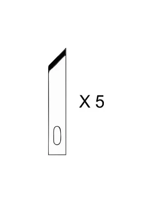 Set de 5 lames pour couteau de précision n°1 | Reduziert