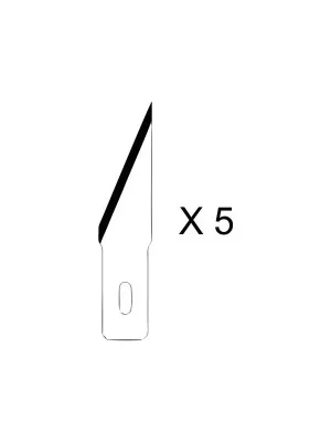 Set de 5 lames pour couteau de précision n°2 | Super-Preis