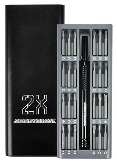 Arrowmax Set de Tournevis Miniature 24 en 1 AM199900 | Zeitlich begrenzt