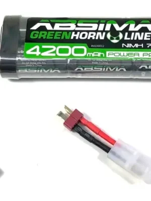 Absima Batterie NIMH 7.2V 4200mAh Dean 4100012 | Kundenliebling