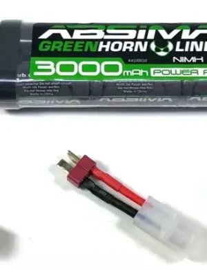 Absima Batterie NIMH 7.2V 3000mAh Dean 4100010 - Hochwertig