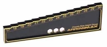 Reduziert - Arrowmax Jauge de garde au sol 17 à 30 mm Black Golden AM171014