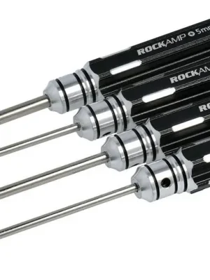 Hammerpreis | Rockamp Set de 4 Tournevis Cruciforme et Plat RA50302