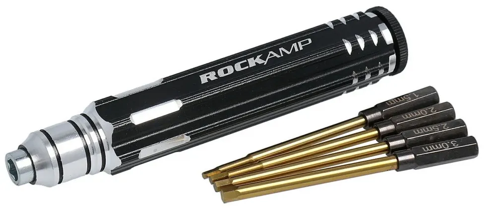 Super-Preis | Rockamp Tournevis 4 en 1 Métrique HSS Titane RA50322