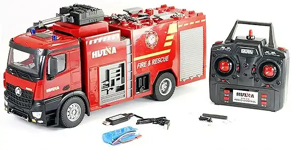 Huina Camion de Pompier Lance à Incendie 1/14 RTR CY1562 | Deal