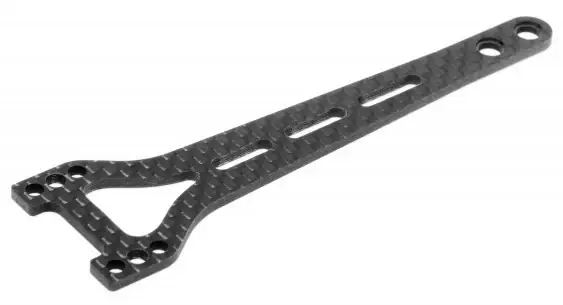 XRay Platine Supérieur Arrière Carbone 2.0mm X4 301073 | Sparangebot
