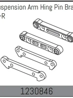 Absima Cale de Suspension (x4) ADB1.4 1230846 - Abverkauf