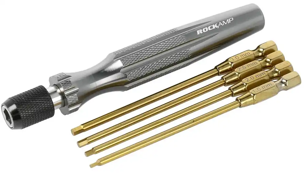 Auf Lager | Rockamp Tournevis Allen Aluminium (5Pcs) RA50325
