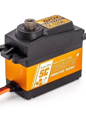 Markenqualität - Savox Servo SX-SC-1258TG+ 12kg 0.08s Titane