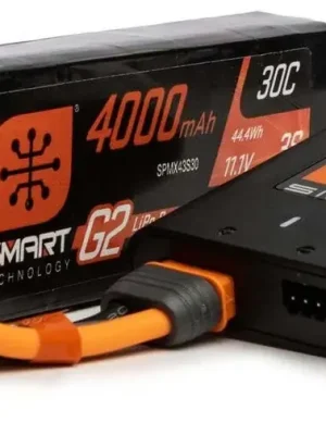 Nur noch heute | Spektrum Combo Chargeur Smart S120 + Lipo Smart G2 11.1v 4000mah 30C IC3