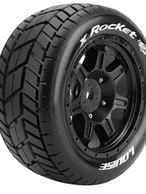 Louise RC Pneus X-Rocket MFT + Jantes Kraton 8S (x2) LR-T3295BM | Top-Qualität