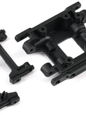 Aktionspreis | Traxxas Plaque de protection central + Support Pare Chocs (3Pcs) TRX-4M 9736