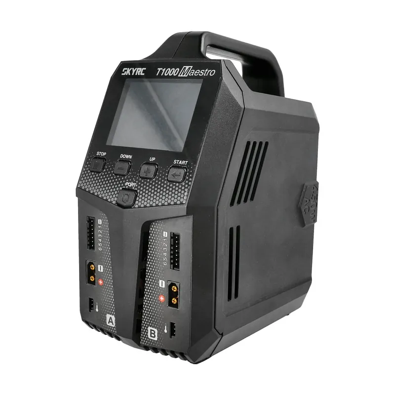 Jetzt sichern - SkyRc Chargeur T1000 Duo 1-6S 450W AC/DC SK100182-01