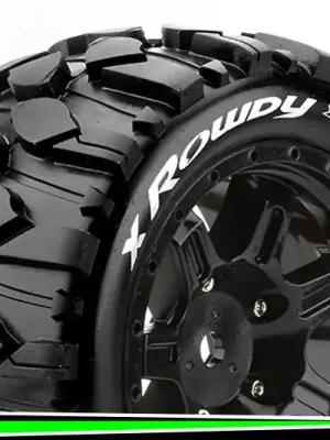 Louise RC Pneus X-Rowdy MFT + Jantes X-Maxx (x2) L-T3351B - Online bestellen