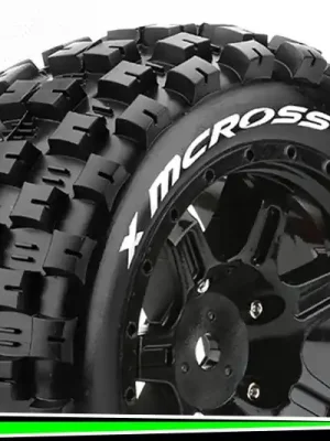 Angebot - Louise RC Pneus X-Mcross MFT + Jantes X-Maxx (x2) LR-T3352B