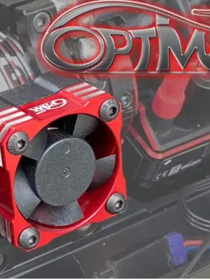 Abverkauf | Optima Ventilateur 40x40 Moteur Rouge + Support pour HB E817/E819 POHB054R
