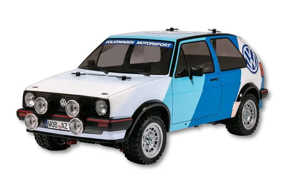Fast ausverkauft | Tamiya MF-01X VW Golf MK2 GTI 16V KIT 58714