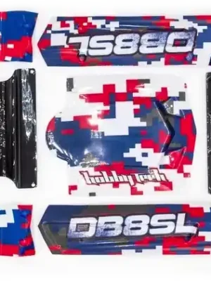 Direkt kaufen | Hobbytech Carrosserie Rouge / Bleu DB8SL REV-SL061