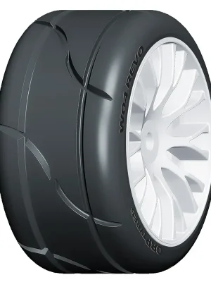 Zeitlich begrenzt - GRP Pneus Revo + jantes Blanches 1/5 GWH04-XM