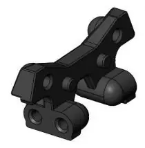 Top-Angebot - 3RACING Support d‘amortisseur Avant Sakura D5S SAK-D508/B