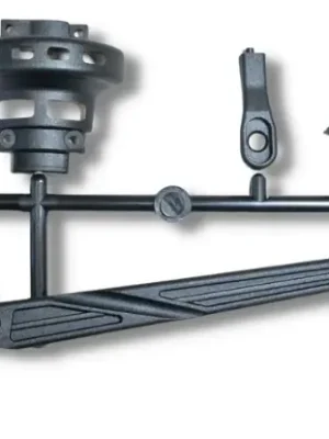 Jetzt erhältlich - Mugen Carter de différentiel + renfort de châssis MBX8 Eco E2160-B