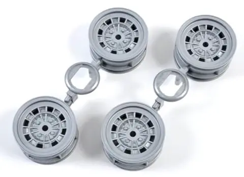 Ausverkauf | Tamiya Jantes Abarth 1000 TCR (x4) M-Chassis 9335209
