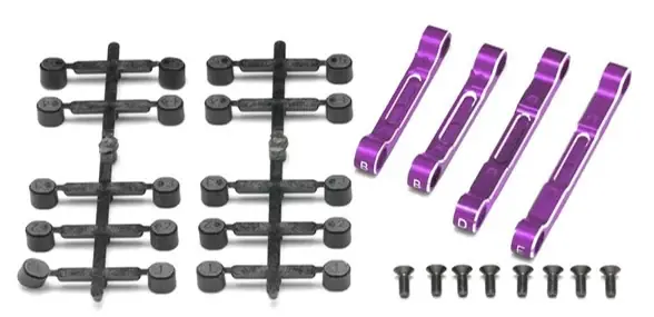 Preishit | Yokomo Kit Cale de triangle ajustable Alu Violet MD1.0 Y2-301APA