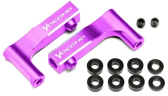 Yokomo Triangle Supérieur Alu Violet (x2) MD1.0 Y2-P08FUIA - Topseller