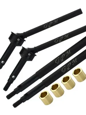 GPM Cardans avant CVD et Axes arrière acier +5mm (x4) TRX4M032S+5-BK | Neu im Sortiment