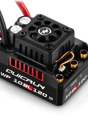 Hobbywing Variateur QuicRun WP10BL120 G2 120A 2-4S HW30107200 | Meistverkauft