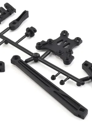 Jetzt verfügbar | Mugen Plaque supérieure avant + Support de Carrosserie MBX8 E2148C