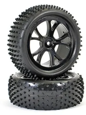 FTX Pneu + Jante Avant Noir (x2) Vantage FTX6300B - Begrenztes Angebot