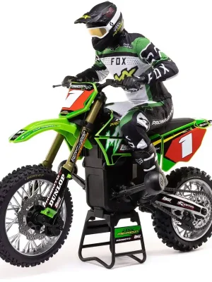 Losi Moto Promoto-MX Motorcycle RTR 1/4 + Batterie et chargeur LOS06002 | Extra sparen
