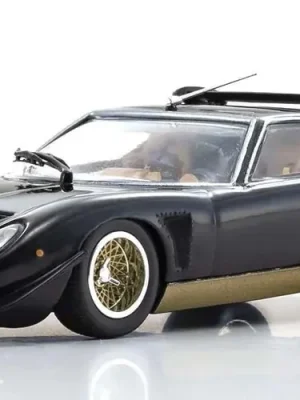 Geprüfte Qualität - Kyosho Diecast Lamborghini Miura SVR 1970 Noir et Or 1/43 KS03203BKG