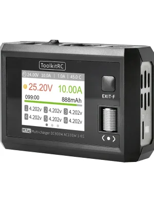 ToolkitRC Chargeur M7AC 1-6S 15A 300W AC/DC 12200 | Neuheit