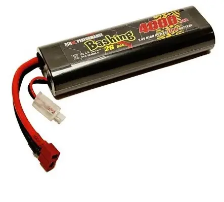 Einfache Rückgabe | Pink Performance Batterie Lipo 2S 7.4v 50C 4000mAh Dean