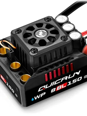 Kundenliebling | Hobbywing Variateur QuicRun WP8BL150 G2 150A 3-6S HW30109003