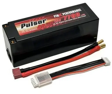 Pink Performance Batterie Pulsar Lipo HV 4S 15.2v 130C 7700mAh PK5 | Direkt kaufen