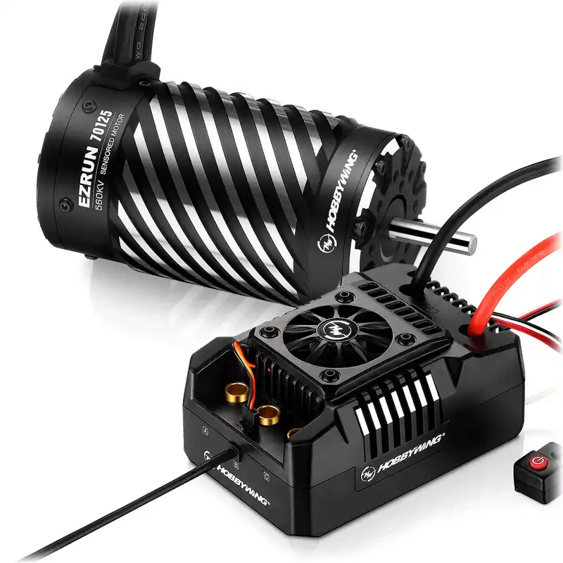 Zertifiziert | Hobbywing Combo EzRun Max4 HV 300A + Moteur 70125 SD 560kv HW38020369