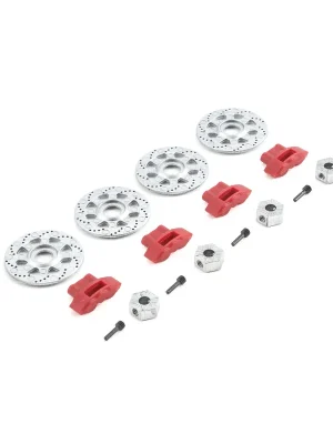 Losi Hexagone et Disque de Frein (x4) Baja Rey LOS232006 - Mega-Angebot