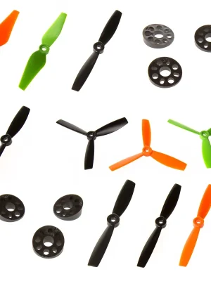 HQProp Pack Hélices 5"/5.5" (x195) + Cale Moteur 20°/10° (x40) | Top-Deal