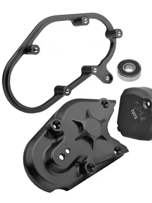 GPM Carter de transmission Alu 7075 Noir MX038-BK - Top-Qualität