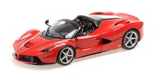 Verfügbar | BBR Models Diecast Ferrari Laferrari Aperta Rouge Corsa 1/18 BBR8182231