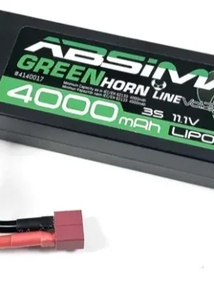 Absima Batterie Low Profile Lipo 11.1V 4000mAh 40C Dean 4140017 | Sonderaktion