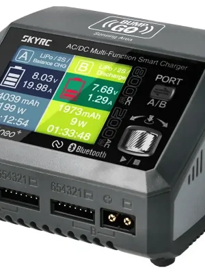 SkyRc Chargeur D200 Neo+ Duo 1-6S 200W AC/DC SK100196-06 | Sicher bezahlen