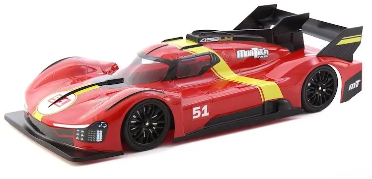 Direkt ab Werk | Mon-Tech Carrosserie 499 Hyper Car LMH 190mm 023-007