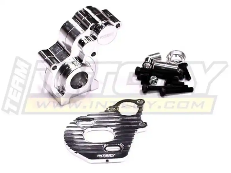 Berlinski Tuning C23122SILVER Getriebebox mitte ALU für AXIAL SCX-10 | Knallerpreis