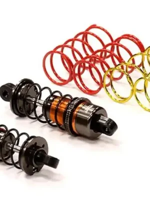 Berlinski Tuning C23831ORANGE CNC Alu XSR7 Stoßdämpfer 56-59mm für 1/10 Tourenwagen, Drift | Online bestellen