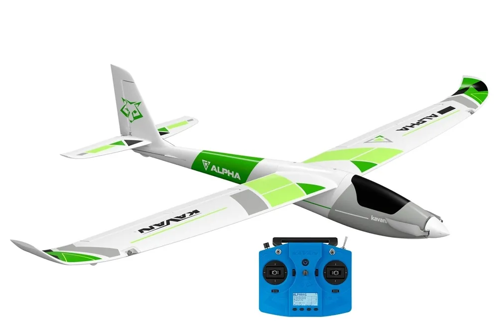 Online bestellen - Kavan KAV02.8075V2RTF Alpha V2 Motorsegler 1500mm RTF - grün